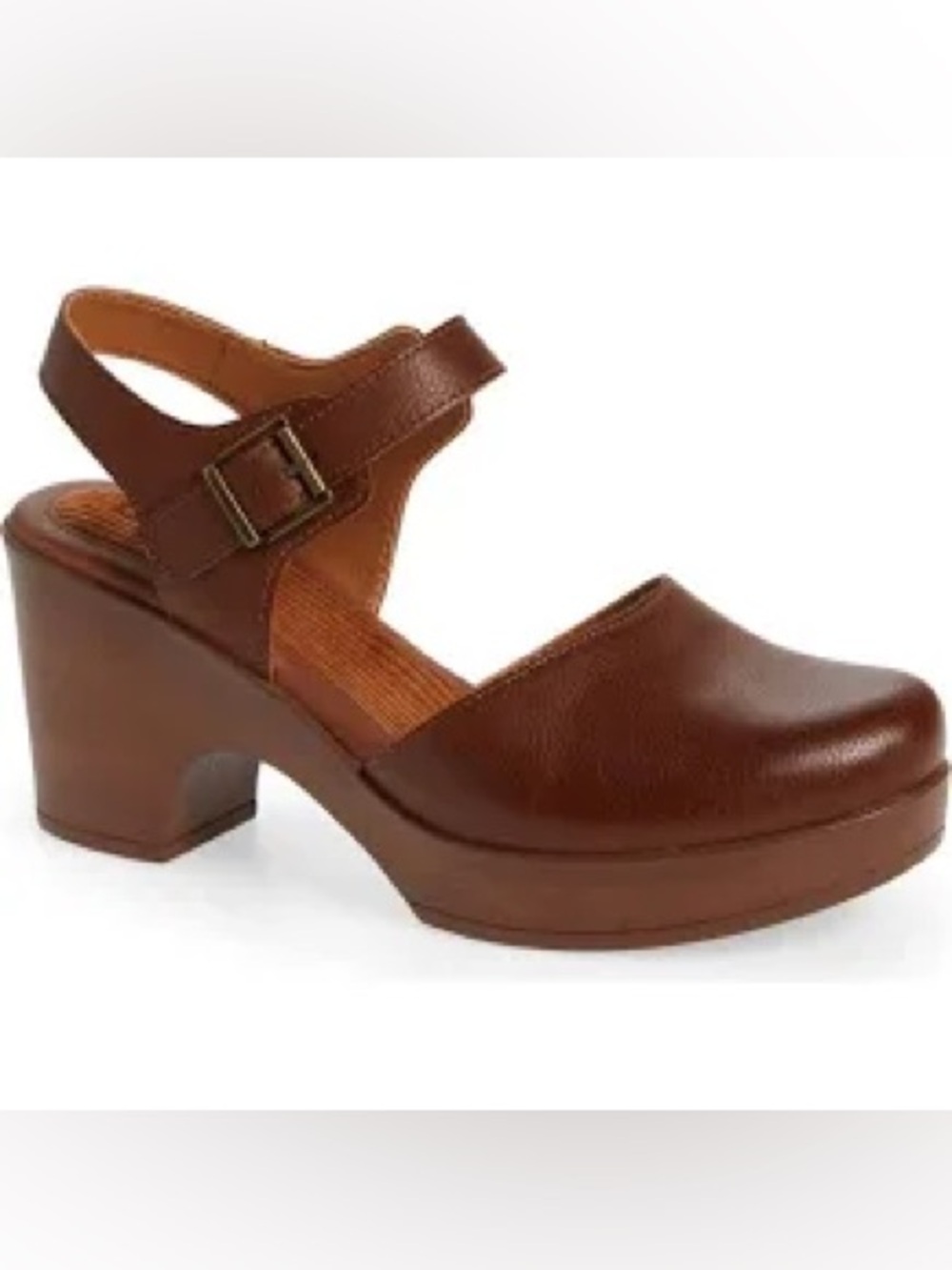b.o.c. Women's Natasha Platform Clogs Size 6 Boho Vintage Style